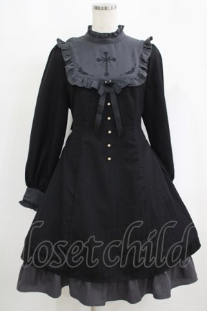 画像: Amavel / L'Ange Dechuフィット＆フレアワンピース Free ブラック H-25-09-13-028-CA-OP-NS-ZH