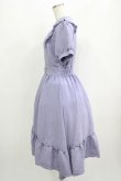 画像2: axes femme / すみれ刺繍ワンピース M ラベンダー H-25-09-13-029-AX-OP-NS-ZH (2)