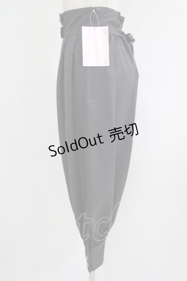 画像2: metamorphose / Gabriel ハイウエストパンツ サイズ1 テックグレー H-25-09-13-035-ME-PA-NS-ZH (2)