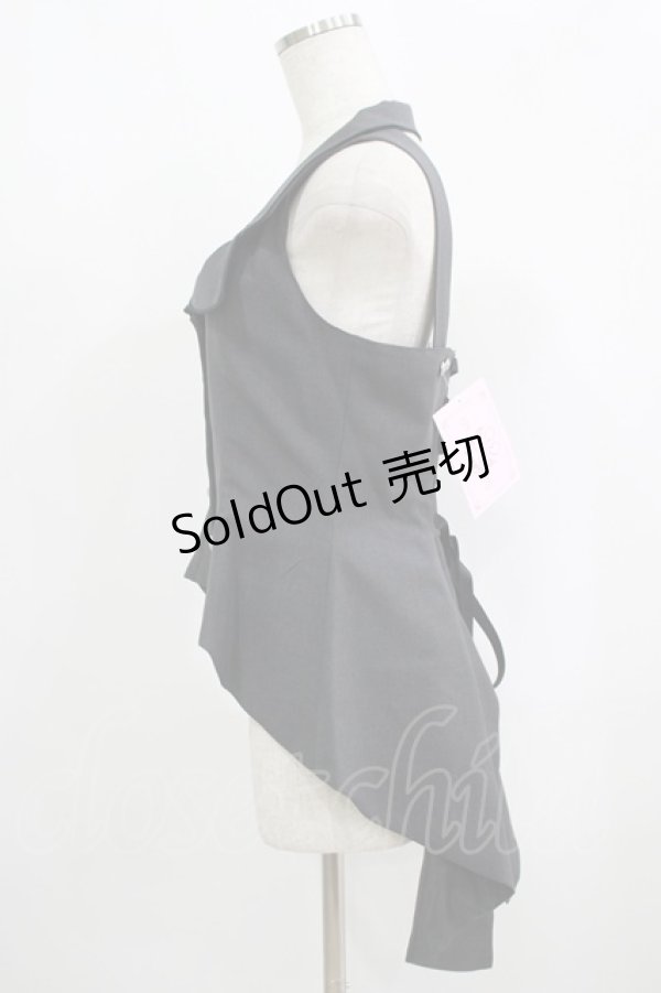 画像2: metamorphose / Gabriel ロング燕尾ベスト サイズ1 テックグレー H-25-09-13-036-ME-JA-NS-ZH (2)