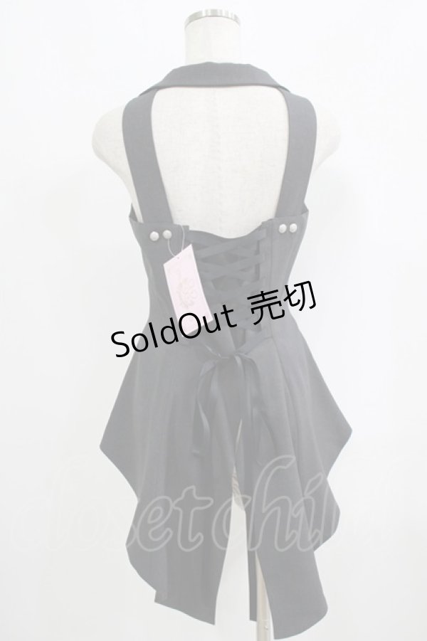 画像3: metamorphose / Gabriel ロング燕尾ベスト サイズ1 テックグレー H-25-09-13-036-ME-JA-NS-ZH (3)