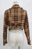 画像3: axes femme kawaii / タータンチェックジャケット M イエロー H-25-09-13-038-AX-JA-NS-ZH (3)