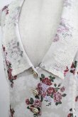 画像4: axes femme / グランブーケ柄レース襟ベスト Free 生成り H-25-09-13-039-AX-TO-NS-ZH (4)