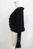 画像2: axes femme / フリルボレロ M ブラック H-25-09-13-049-AX-TO-NS-ZH (2)