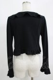 画像3: axes femme / フリルボレロ M ブラック H-25-09-13-049-AX-TO-NS-ZH (3)