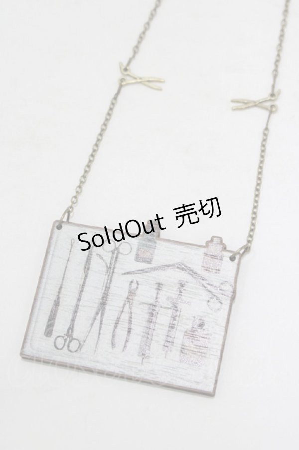 画像1: Violet Fane（海外ロリータブランド） / Operation desk ネックレス  ゴールド H-25-09-13-061-PU-AC-NS-ZH (1)