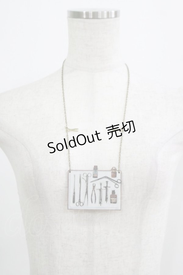 画像2: Violet Fane（海外ロリータブランド） / Operation desk ネックレス  ゴールド H-25-09-13-061-PU-AC-NS-ZH (2)