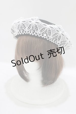 画像: m petit by misako / TT*AMレースBベレー  ブラック H-25-09-13-068-LO-AC-NS-ZH