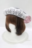 画像1: m petit by misako / TT*AMレースBベレー  グレー H-25-09-13-072-LO-AC-NS-ZH (1)