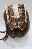 画像2: axes femme kawaii / タータンチェックヘッドドレス  イエロー H-25-09-13-075-AX-AC-NS-ZH (2)