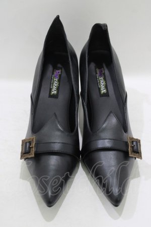画像: FUNTASMA（海外ブランド） / バックルミュール 31cm ブラック H-25-09-13-080-PU-SH-NS-ZH