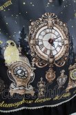 画像4: metamorphose / Clock Forest Night フリルジャンパースカート サイズ1 グレイッシュナイト H-25-09-13-007-ME-OP-NS-ZH (4)