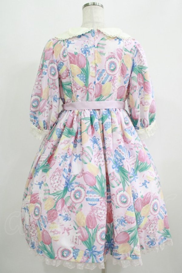 画像3: Angelic Pretty / Flower Egg Gardenワンピース Free ピンク H-25-09-13-011-AP-OP-NS-ZH (3)