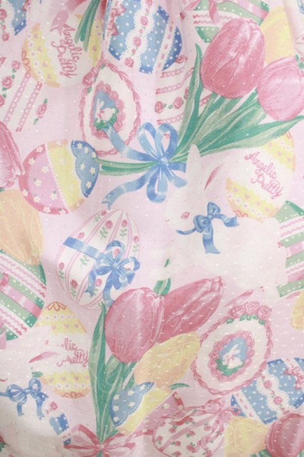 画像4: Angelic Pretty / Flower Egg Gardenワンピース Free ピンク H-25-09-13-011-AP-OP-NS-ZH (4)