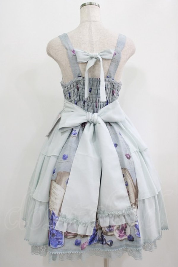 画像3: metamorphose / Magical Stone〜研究者の図鑑〜フロントあきジャンパースカート サイズ1 ラピスラズリ H-25-09-13-015-ME-OP-NS-ZH (3)