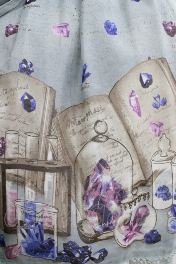 画像4: metamorphose / Magical Stone〜研究者の図鑑〜フロントあきジャンパースカート サイズ1 ラピスラズリ H-25-09-13-015-ME-OP-NS-ZH (4)