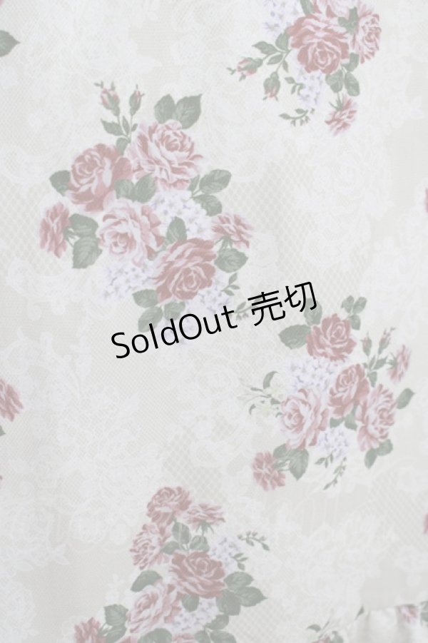 画像4: axes femme / グランブーケ柄スカート Free 生成り H-25-09-13-019-AX-SK-NS-ZH (4)