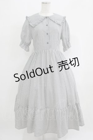 画像: m petit by misako / AM*ギンガムCHKワンピース Free グレー H-25-09-13-020-LO-OP-NS-ZH