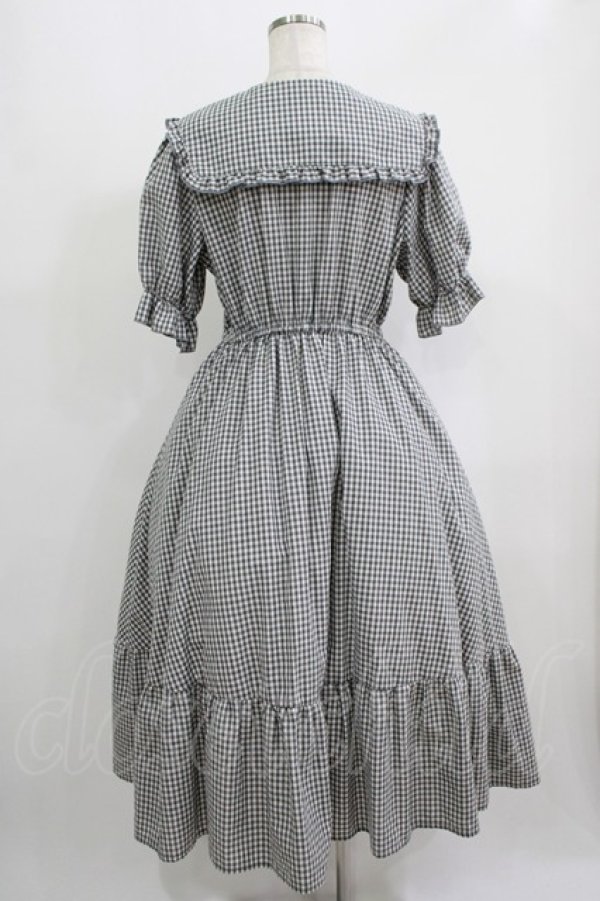 画像3: m petit by misako / AM*ギンガムCHKワンピース Free グレー H-25-09-13-020-LO-OP-NS-ZH (3)