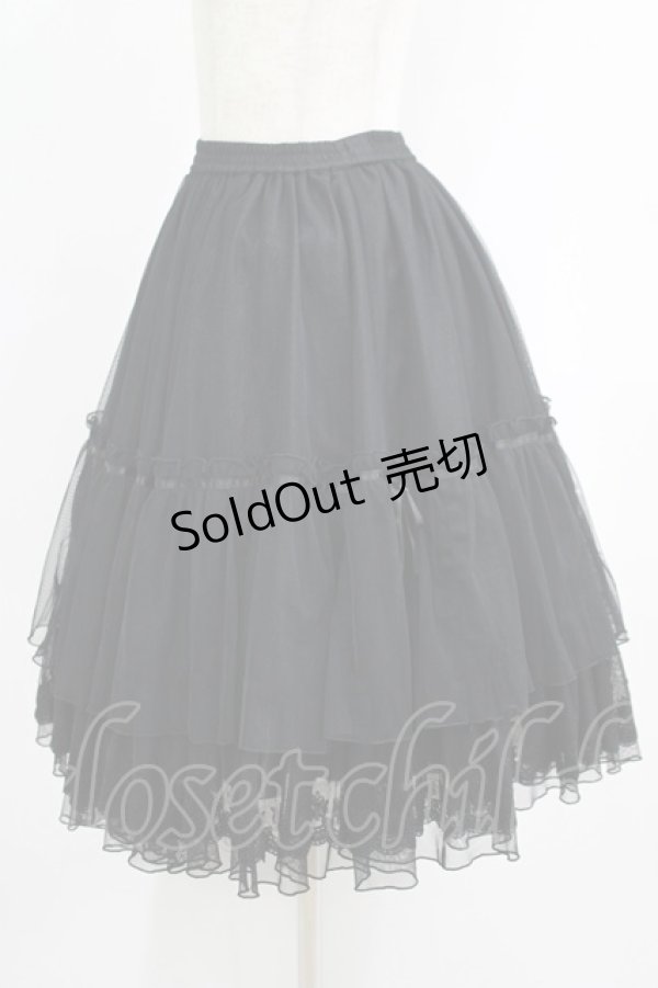 画像2: axes femme kawaii / クラシックパニエ M ブラック H-25-09-13-024-AX-SK-NS-ZH (2)