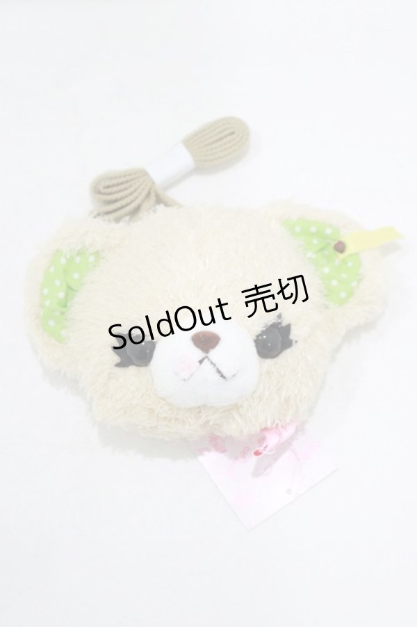 画像1: Angelic Pretty / Little Bearコインパース  ベージュ H-25-09-14-035-AP-ZA-NS-ZH (1)