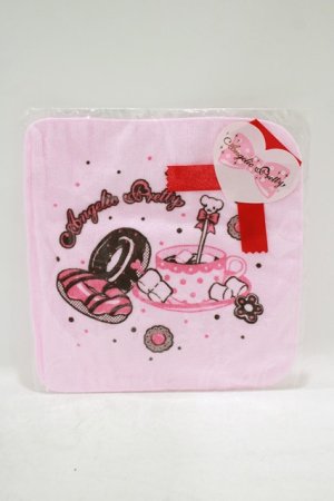 画像: Angelic Pretty / ハンドタオル  ピンク H-25-09-14-036-AP-ZA-NS-ZH