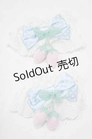 画像: Angelic Pretty / スウィートベリィお袖とめ  オフ/サックス H-25-09-14-038-AP-ZA-NS-ZH