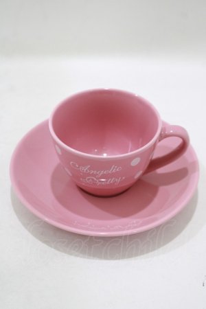 画像: Angelic Pretty / カップ＆ソーサー  ピンク H-25-09-14-040-AP-ZA-NS-ZH