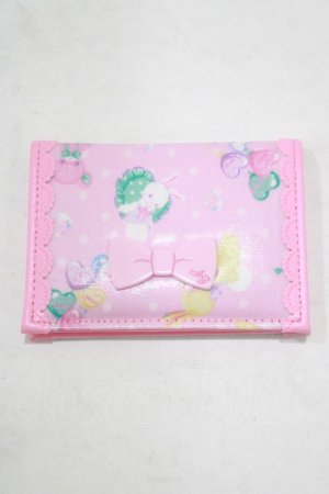 画像: Angelic Pretty / TOY FANTASY パスケース  ピンク H-25-09-14-044-AP-ZA-NS-ZH