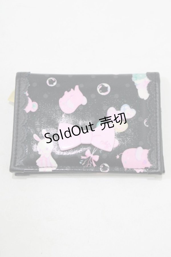 画像1: Angelic Pretty / TOY FANTASY パスケース  ブラック H-25-09-14-045-AP-ZA-NS-ZH (1)