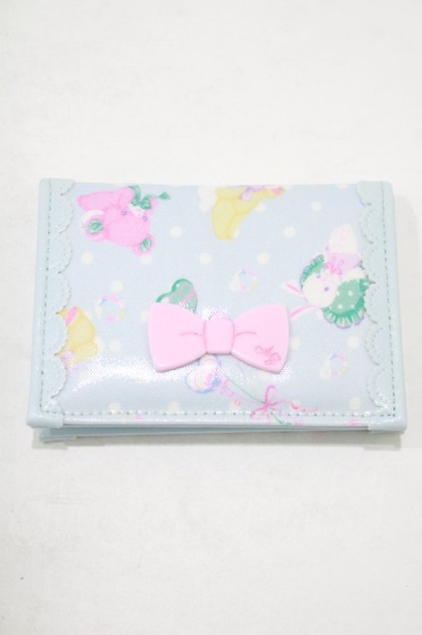 画像1: Angelic Pretty / TOY FANTASY パスケース  サックス H-25-09-14-046-AP-ZA-NS-ZH (1)