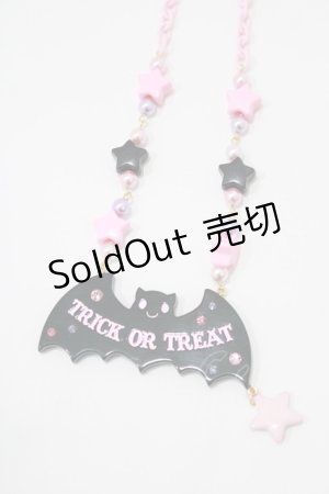 画像: Angelic Pretty / Magical Trickネックレス  ブラック/ピンク H-25-09-14-047-AP-AC-NS-ZH