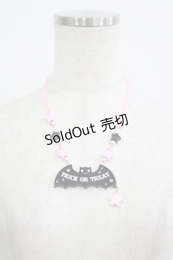 画像2: Angelic Pretty / Magical Trickネックレス  ブラック/ピンク H-25-09-14-047-AP-AC-NS-ZH (2)