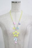 画像2: Angelic Pretty / DreamyベビールームStar Toyネックレス  イエロー H-25-09-14-049-AP-AC-NS-ZH (2)