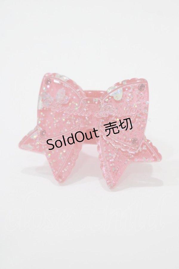 画像1: Angelic Pretty / ときめきリボンリング Free レッド H-25-09-14-052-AP-AC-NS-ZH (1)