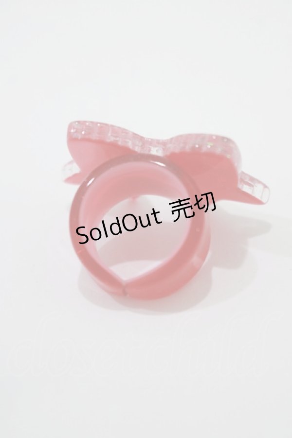 画像2: Angelic Pretty / ときめきリボンリング Free レッド H-25-09-14-052-AP-AC-NS-ZH (2)