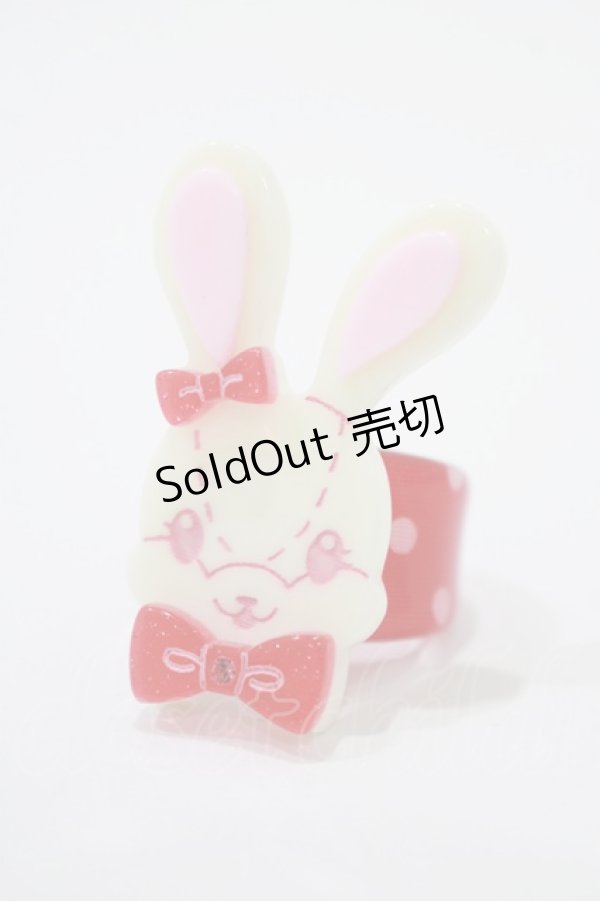 画像1: Angelic Pretty / リリカルバニードットリング Free レッド H-25-09-14-055-AP-AC-NS-ZH (1)