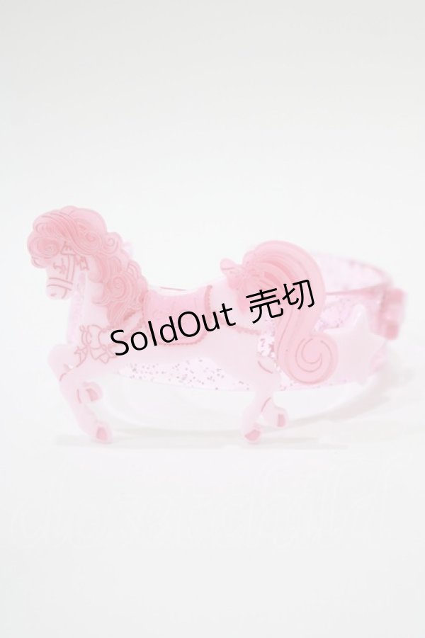 画像1: Angelic Pretty / Magicalポニーバングル  ピンク H-25-09-14-056-AP-AC-NS-ZH (1)