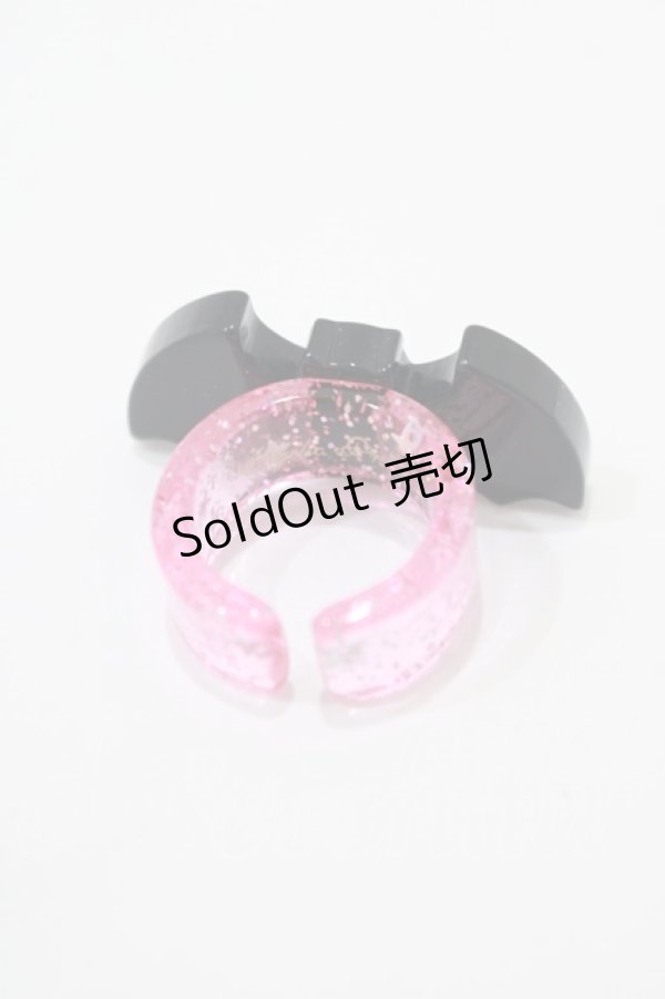 画像2: Angelic Pretty / Magical Trickリング Free ブラック/ピンク H-25-09-14-062-AP-AC-NS-ZH (2)