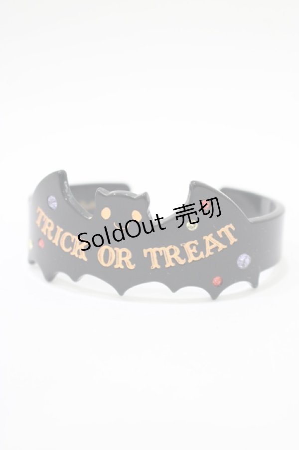 画像1: Angelic Pretty / Magical Trickバングル Free ブラック/ピンク H-25-09-14-064-AP-AC-NS-ZH (1)