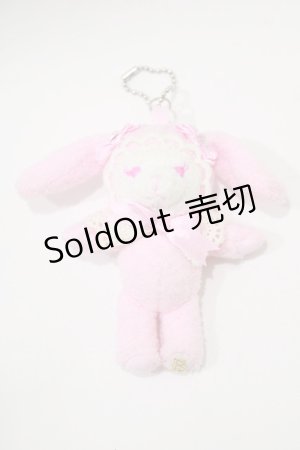 画像: BABY,THE STARS SHINE BRIGHT / うさくみゃキーホルダー  ピンク H-25-09-14-070-BA-ZA-NS-ZH
