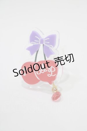 画像: Angelic Pretty / ドレンチェリーリング  ラベンダー H-25-09-14-072-AP-AC-NS-ZH