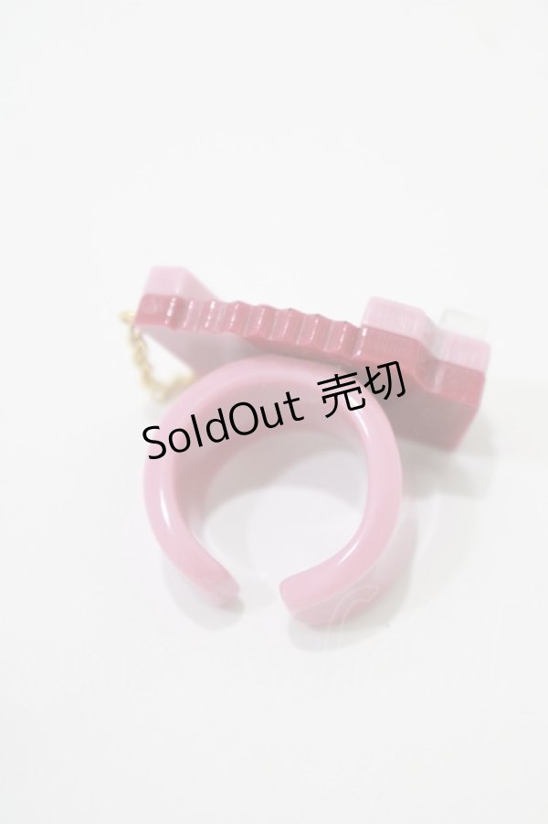 画像2: Angelic Pretty / ブリティッシュアコーディオンリング Free ピンク H-25-09-14-073-AP-AC-NS-ZH (2)