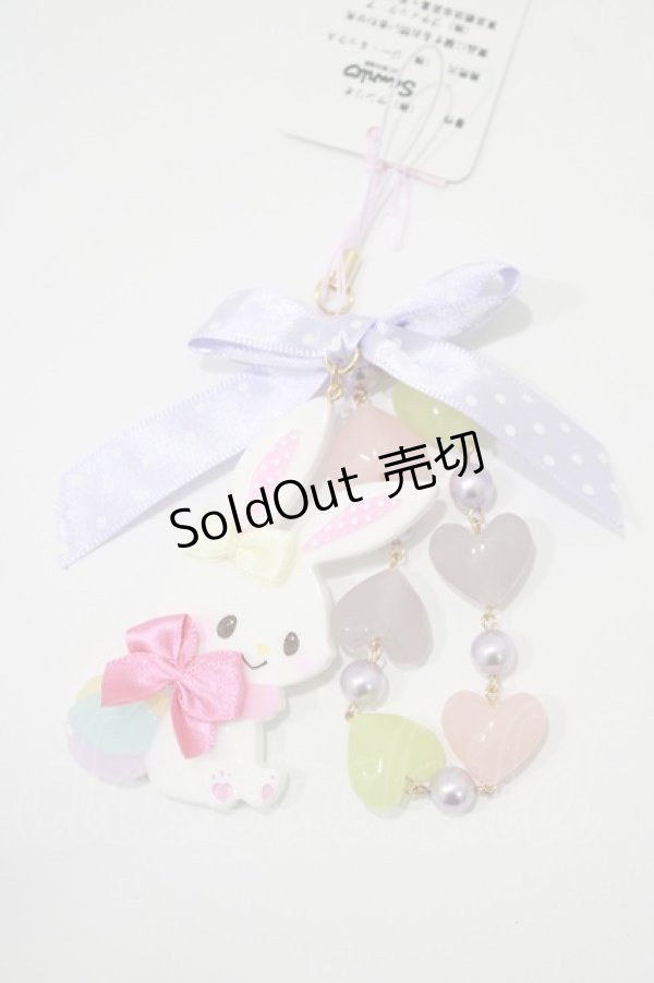 画像1: Angelic Pretty / Wish me mellストラップ  ラベンダー H-25-09-14-075-AP-ZA-NS-ZH (1)