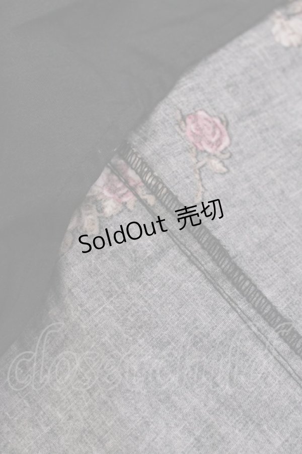 画像6: ALICE and the PIRATES / いばらうさぎのペイサージュ柄ジャンパースカートII Free ブラック H-25-09-14-1003-PA-OP-NS-ZH (6)