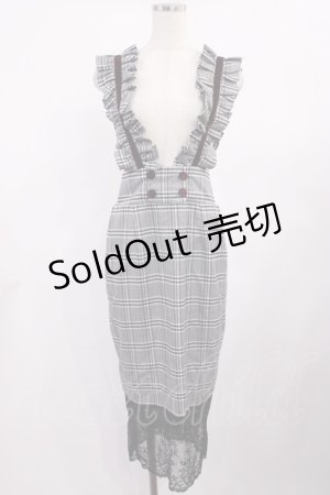 画像: Swankiss / RS doll check OP Free ブラック H-25-09-14-1016-CA-OP-NS-ZH