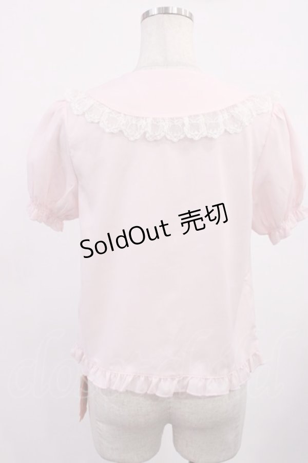 画像2: To Alice / 月×星シリーズ/ドリームブラウス S ピンク H-25-09-14-1022-LO-BL-NS-ZH (2)