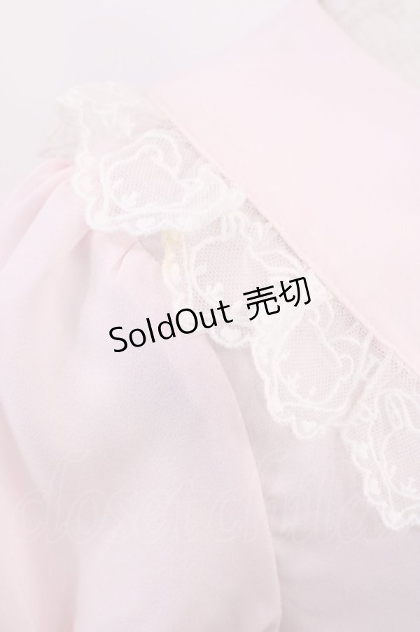 画像3: To Alice / 月×星シリーズ/ドリームブラウス S ピンク H-25-09-14-1022-LO-BL-NS-ZH (3)