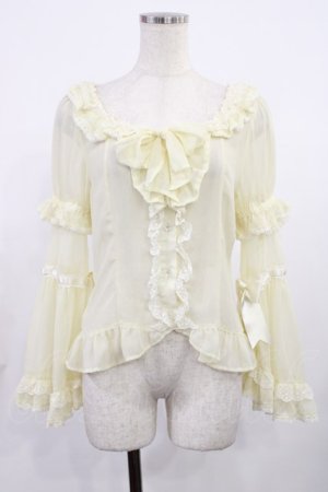 画像: BABY,THE STARS SHINE BRIGHT / シフォンプリンセスドレスブラウス Free 生成り H-25-09-14-1025-BA-BL-NS-ZH