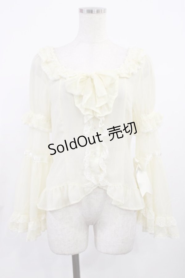 画像1: BABY,THE STARS SHINE BRIGHT / シフォンプリンセスドレスブラウス Free 生成り H-25-09-14-1025-BA-BL-NS-ZH (1)